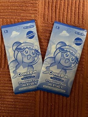 Cookie Run Braverse Blue Promotional Pack Vol 8 & 9 2 packs